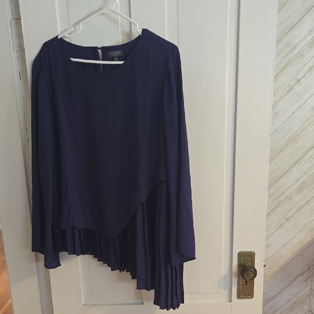 The Limited Deep Purple Blouse